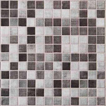 Стеклянная мозаика Graphic Riviere Gris 31.6x31.6 Mosavit