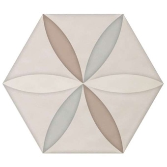 Decor Vodevil Ivory 17.5x17.5 - 18 рисунков Cifre Ceramica
