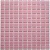 Pink glass Мозаика стеклянная Pink glass 25х25х4