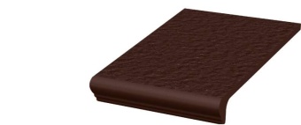 Natural Brown Duro Ступень простая с носиком 30х33х1,1