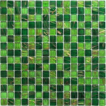 Verde Мозаика стеклянная Verde 20х20х4