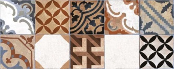 Настенная плитка Moments Mix 20x50 - 3 рисунка Halcon Ceramicas