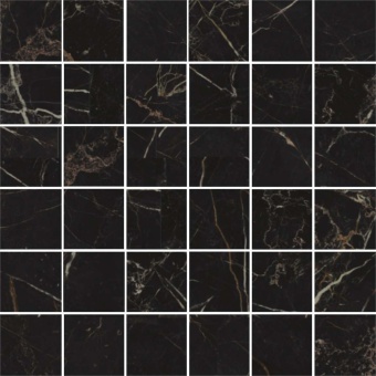 MM5283 Мозаика Фрагонар чёрный 30,1x30,1
