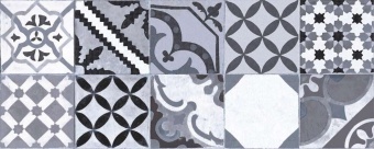 Настенная плитка Moments Gris 20x50 - 3 рисунка Halcon Ceramicas