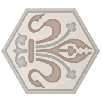 Decor Vodevil Ivory 17.5x17.5 - 18 рисунков Cifre Ceramica