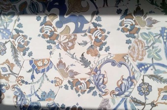 Decor Delft Colours 32x37 - 8 рисунков (керамогранит) 