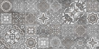 Concrete Vimp Декор тёмно-серый 30х60