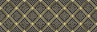 Royal Декор чёрный 20х60