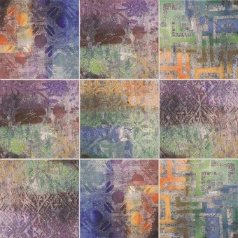 Настенная плитка Decor Pietro Viola 20x20 