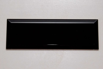 Biselado negro mate 10x30