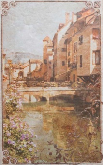 Palermo beige decor 03 25х40