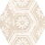 Sigma white 21,6x24,6 (шестиграник, керамогранит) 