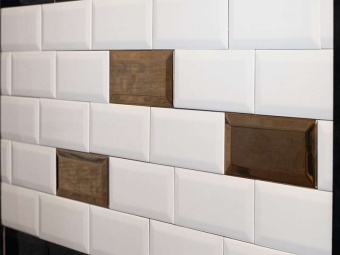 Biselado Blanco Brillo 7.5x15