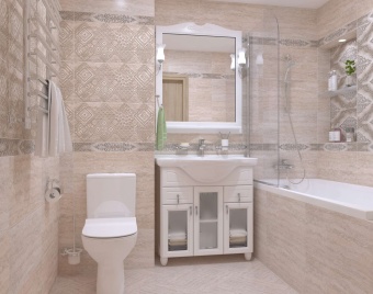 587433001 Мозаика Ascoli Beige 30 х 30