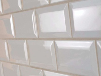 Biselado Blanco Brillo 7.5x15