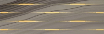 Agat Lines Декор кофейный 20х60