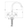 Смеситель для кухни Aquanet Opera SD98905 Смеситель для кухни Aquanet Opera SD98905