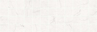 Rock Декор мозаичный белый MM11186 20х60