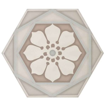 Decor Vodevil Ivory 17.5x17.5 - 18 рисунков Cifre Ceramica