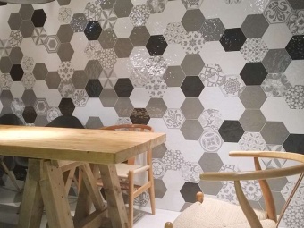 Vodevil Ivory 17.5x17.5 Cifre Ceramica