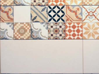 Настенная плитка Moments Mix 20x50 - 3 рисунка Halcon Ceramicas