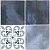 506751101 Плитка для стен Glam Indigo Ornament 1 31,5 х 63,0