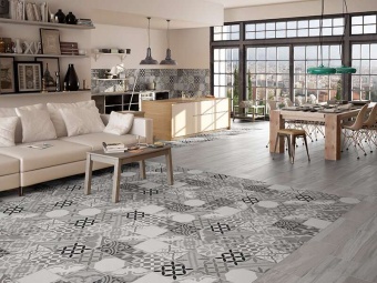 Настенная плитка Moments Gris 20x50 - 3 рисунка Halcon Ceramicas