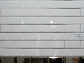 Biselado Blanco Brillo 7.5x15