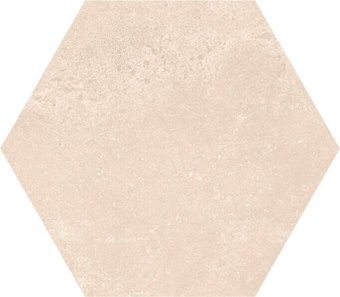 Sigma white plain 21,6x24,6 (шестиграник, керамогранит) 