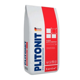 ПЛИТОНИТ В клей плиточный для наруж/внутр работ (5кг)