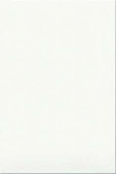 White (C-WHK051R) Плитка настенная белая глянцевая  20x30