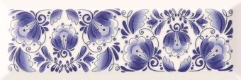 Декор для стен Gzhel decor 01 30х10