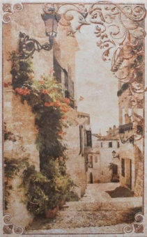 Palermo beige decor 02 25х40