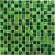 Verde Мозаика стеклянная Verde 20х20х4