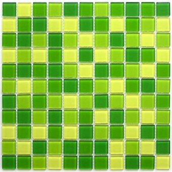 Apple mix Мозаика стеклянная Apple mix 25х25х4