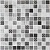 Стеклянная мозаика Graphic Riviere Gris Decor 31.6x31.6 Mosavit