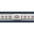 Бордюр Cenefa Lining Blue 8x25 