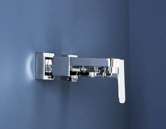 Смеситель для ванны с душем Aquanet Cubic SD90441