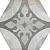 Decor Madelaine Antracite 17.5x17.5