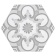 Decor Vodevil White 17,5x17,5 (18 рисунков) - Cifre Ceramica  