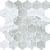 Hexagono Onice Silver