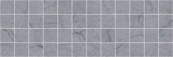 Rock Декор мозаичный серый MM11187 20х60