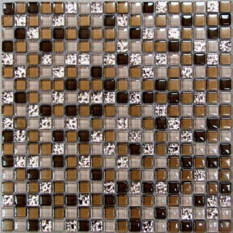 Ochre Rust Мозаика стеклянная Ochre Rust 15х15х8