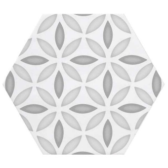 Decor Vodevil White 17,5x17,5 (18 рисунков) - Cifre Ceramica  