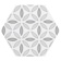 Decor Vodevil White 17,5x17,5 (18 рисунков) - Cifre Ceramica  