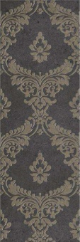 Декор для стен Silvia black decor 01 30х90