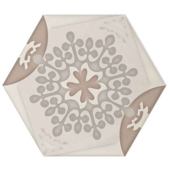 Decor Vodevil Ivory 17.5x17.5 - 18 рисунков Cifre Ceramica
