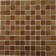 Shine Brown Мозаика стеклянная Shine Brown 25х25х4