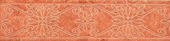 Тоскана красный бордюр Джильо 7,2х30 35шт