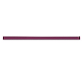 Бордюр MEI 750x30 Universal Glass пурпурный UG1U221